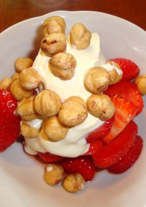 A picture of A Tasty Way to Eat Strawberries.