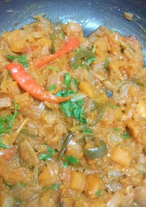 A picture of Pumpkin Masala.