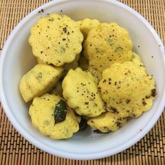 A picture of Dhokla muffin.