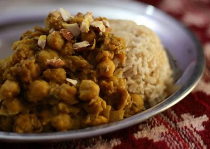 Macrobiotic Style Chana Masala