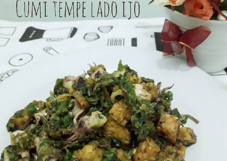 Cumi tempe lado ijo