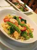 Penne with Spring Vegetables