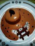 Simple Choco Panna Cotta