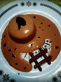 A picture of Simple Choco Panna Cotta.