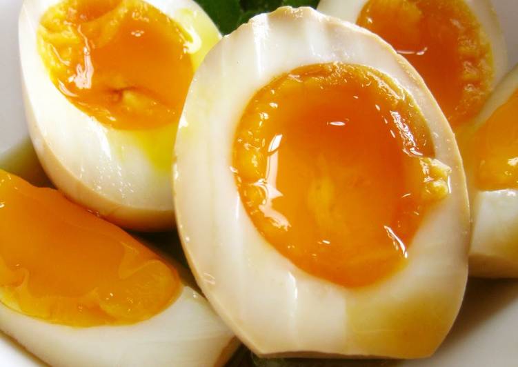 Steps to Make Homemade Easy Marinated Eggs, Great For Ramen
