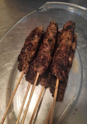 Una foto de Kafta/Brochetas de carne molida