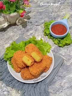Foto resep Crispy Bubble Crumb Chicken Nugget
