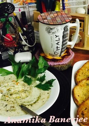 A picture of Cream of Chicken Soup 🍲.