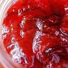 A picture of Try This! Ruby Red Prune Jam.