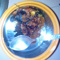 A picture of Roasted peanut and guava salsa.
