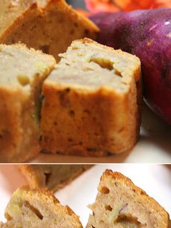 A picture of Lovely and Moist ♪ Sweet Potato Pound Cake.