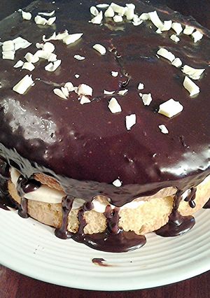 A picture of Boston Cream Pie.