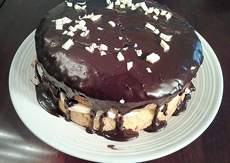 Steps to Prepare Speedy Boston Cream Pie