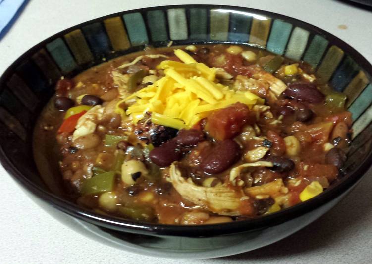 Homemade Killer Chicken Chili