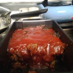 A picture of Hildie's Meatloaf.