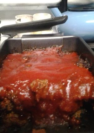 A picture of Hildie's Meatloaf.