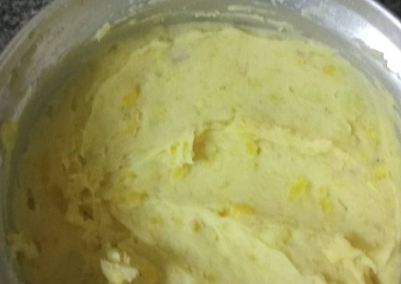 Mashed matoke and beef stew
