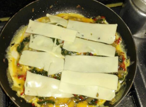 Una foto de Acelgas con huevo y queso