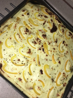 صورة لوصفة مسقعة خضار باللحم 😋💜