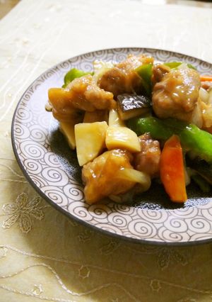 A picture of My Go-To Dish Sweet & Sour Chicken for Chicken Lovers.