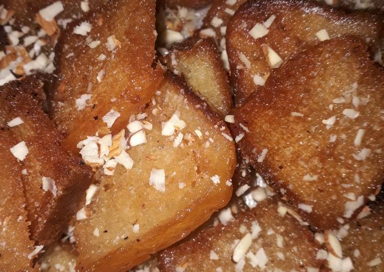 Steps to Make Award-winning Sweet bread with almonds