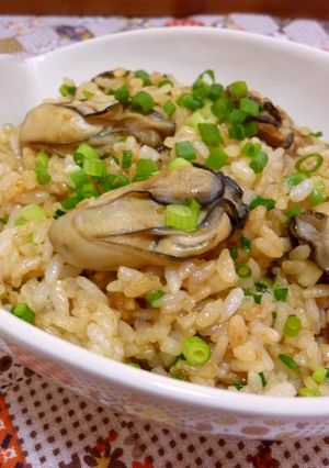 A picture of Oyster Fried Rice-Style.
