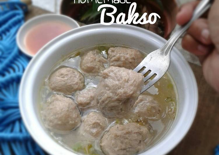 Homemade Bakso Sapi