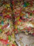 Fruity rainbow krispie treats