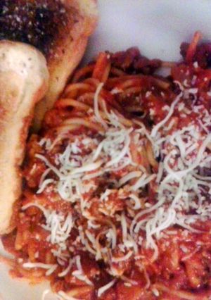 A picture of Spaghetti Sauce.