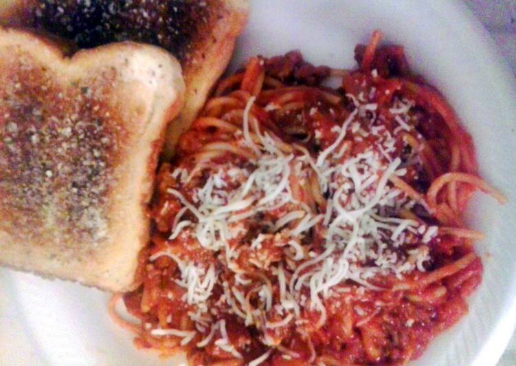 Easiest Way to Prepare Homemade Spaghetti Sauce