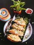 Paneer shawarma Tortilla wrap