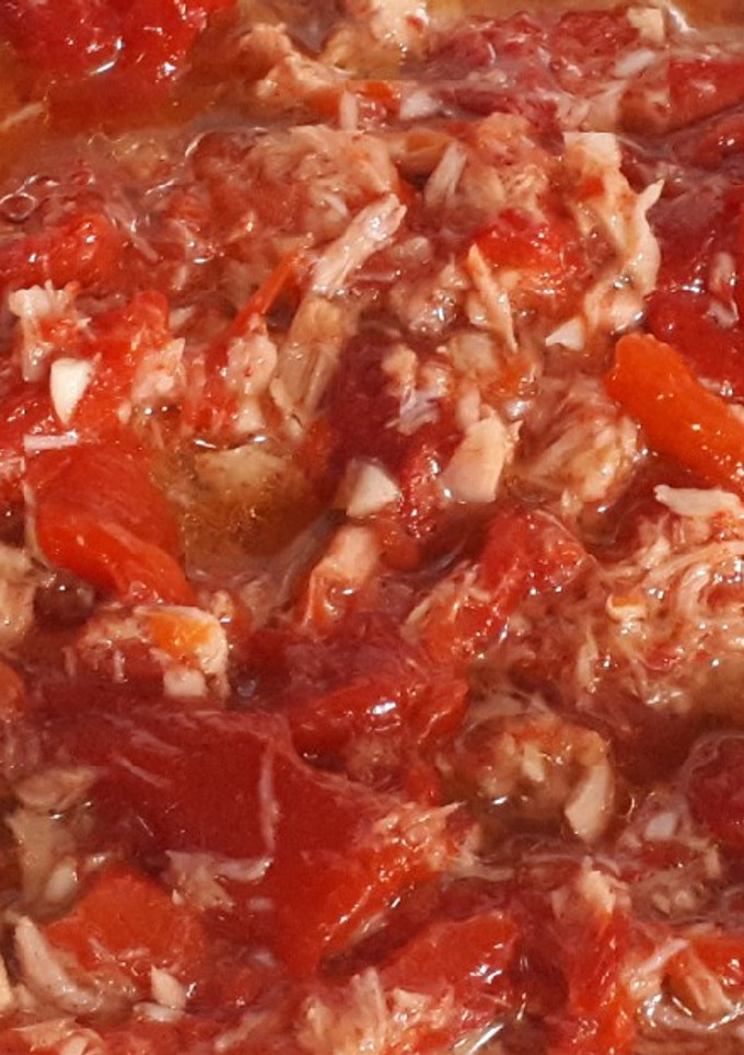 Una foto de 110. Pimientos asados con atún