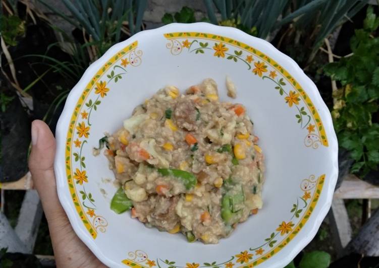 Bubur Oat Sayur Mayur