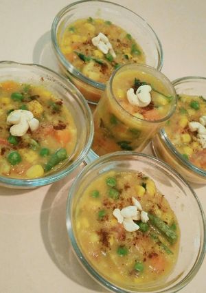 A picture of Mix Vegetable Dal.
