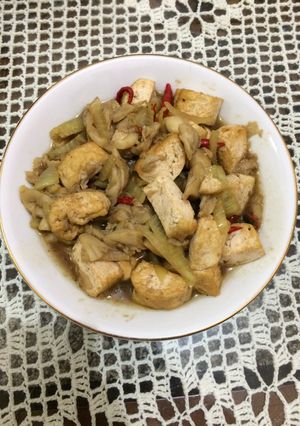 Foto resep Tahu jamur saos tiram