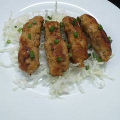 Chicken Garlic Kebab For Wraps A picture of Chicken Garlic Kebab For Wraps.