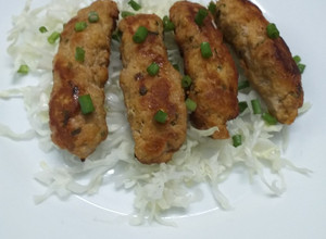 A picture of Chicken Garlic Kebab For Wraps.