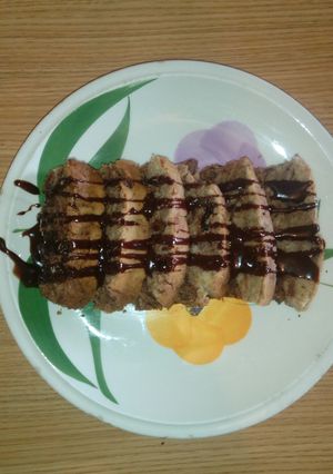 A picture of Nutella Banana Bread.