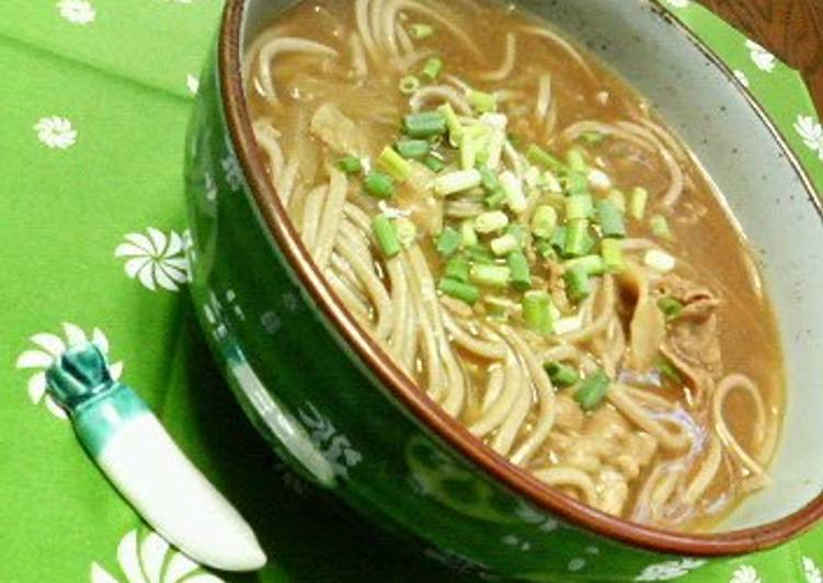 Soba Restaurant-Style Curry Soba Noodles