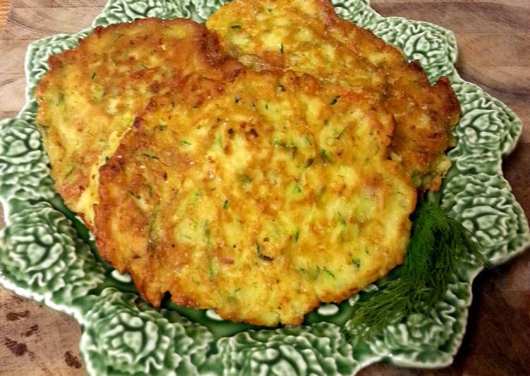 Simple Way to Prepare Homemade Zucchini Pancakes