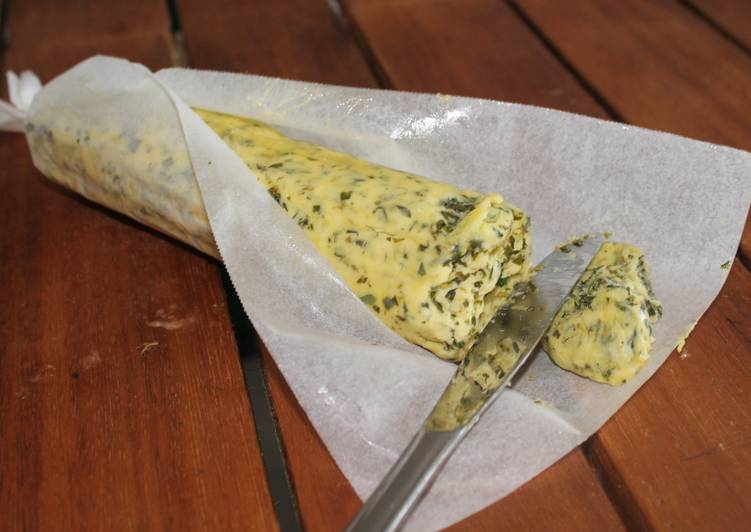 Step-by-Step Guide to Make Quick GARLIC and HERB BUTTER