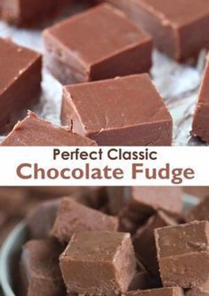 A picture of 3 minute 3 ingredient Microwave Fudge.