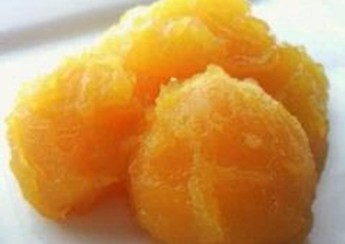 Our Family Version of Kuri Kinton (sweet potato puree with chestnuts) for Osechi Recipe