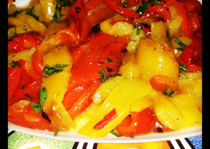 Steps to Make Speedy AMIEs Grilled Peppers