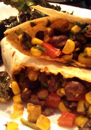 A picture of Vegan Southwestern Egg Rolls.