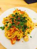 Chilli Prawn Linguine