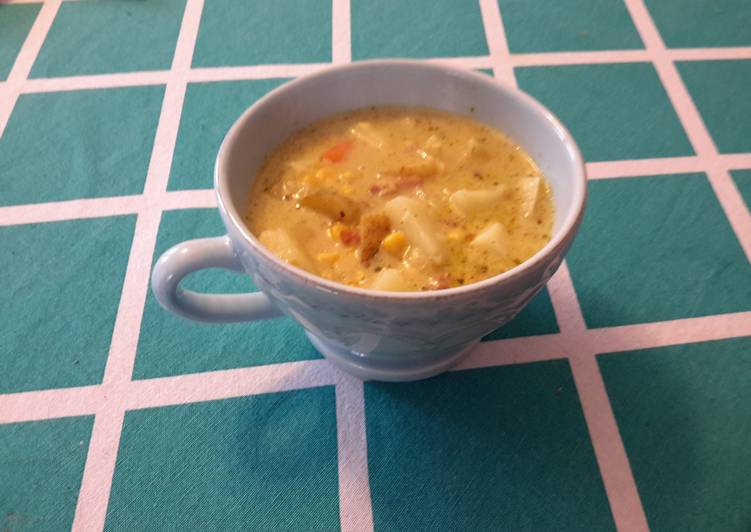 Homemade Baked Potatoe Soup