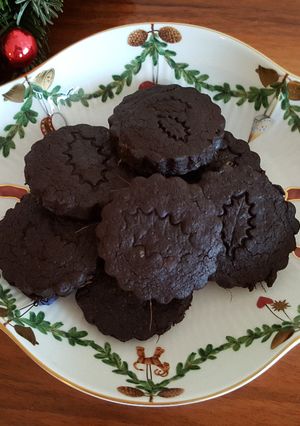 A picture of Chocolate-Ginger-Shortbread.