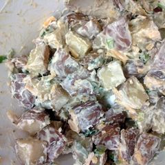 A picture of Loaded Baked Potato Salad.