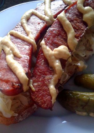 A picture of Polish Open Sandwich.